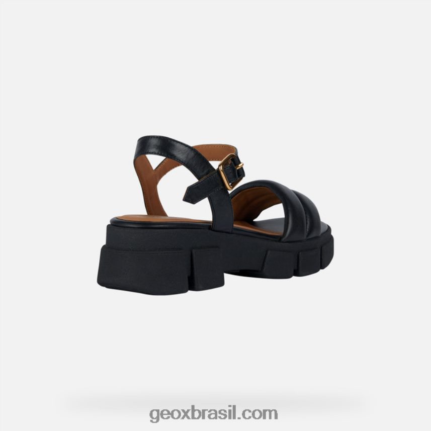 mulher lisboeta preto Geox 28TF8X164