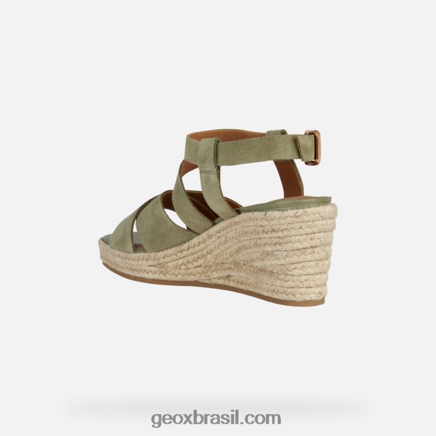 mulher panarea pistache Geox 28TF8X131