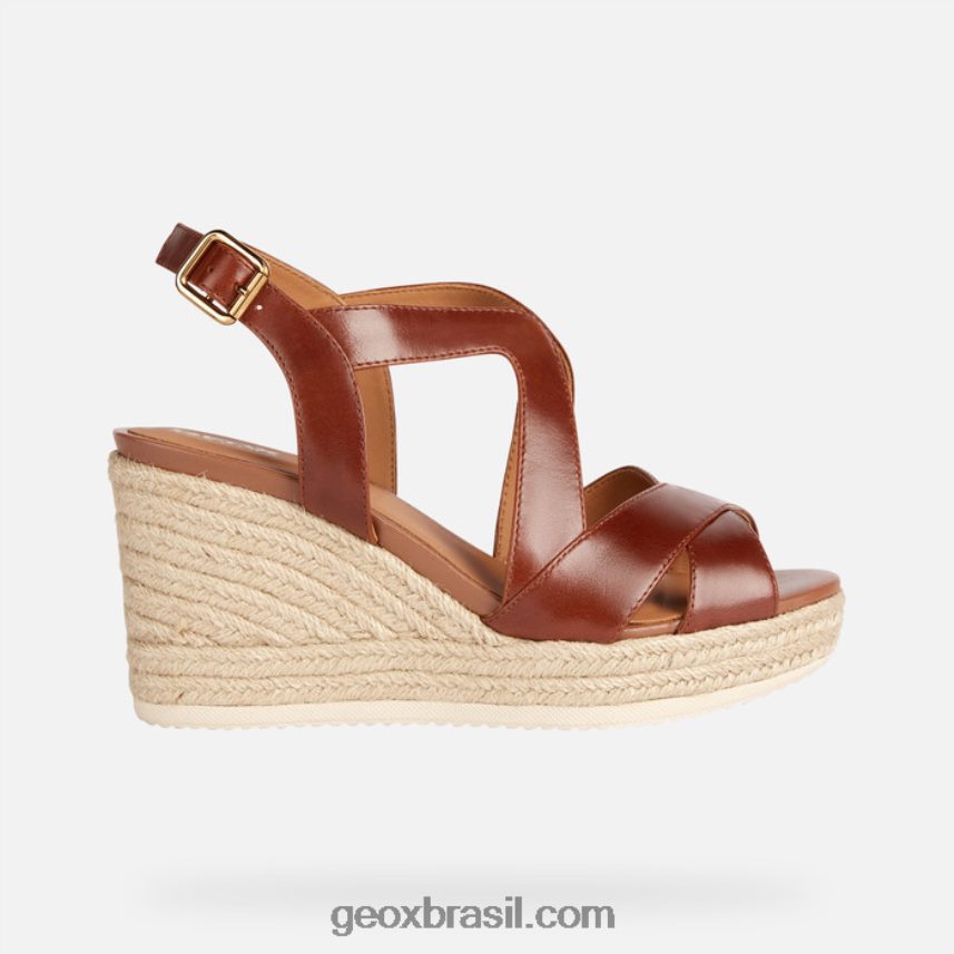 mulher ponza marrom Geox 28TF8X203