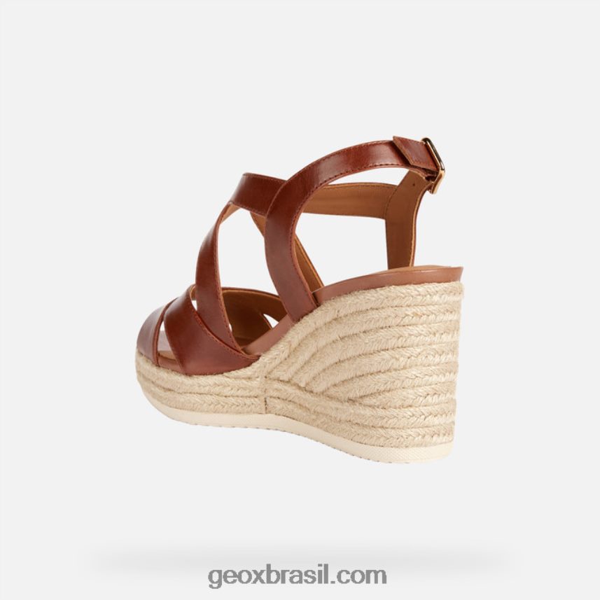 mulher ponza marrom Geox 28TF8X203