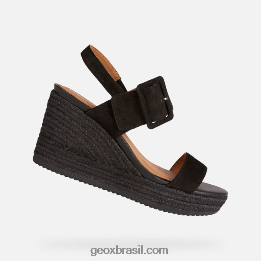 mulher ponza preto Geox 28TF8X111