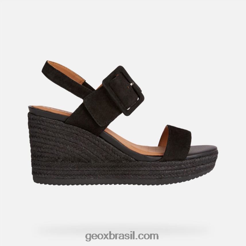 mulher ponza preto Geox 28TF8X111