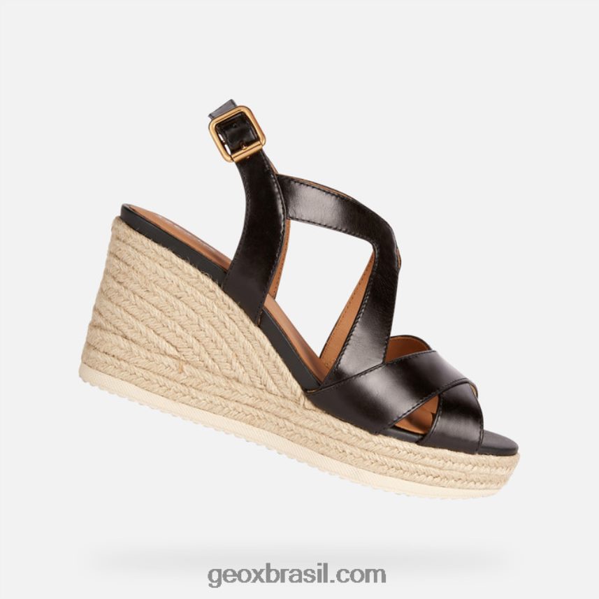 mulher ponza preto Geox 28TF8X1680