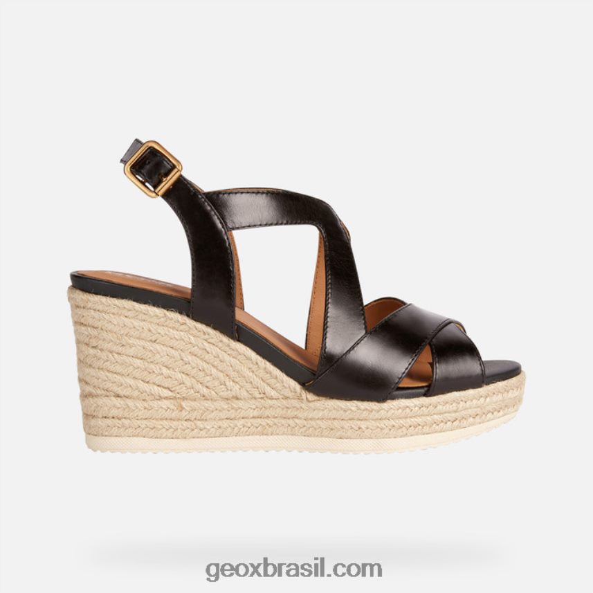 mulher ponza preto Geox 28TF8X1680