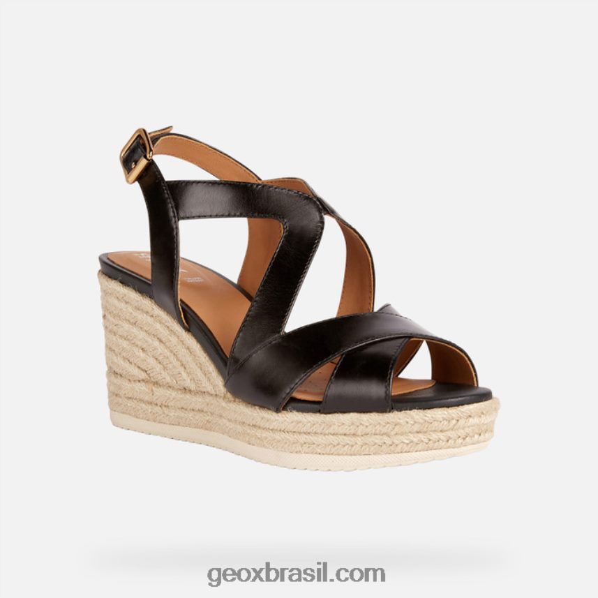 mulher ponza preto Geox 28TF8X1680