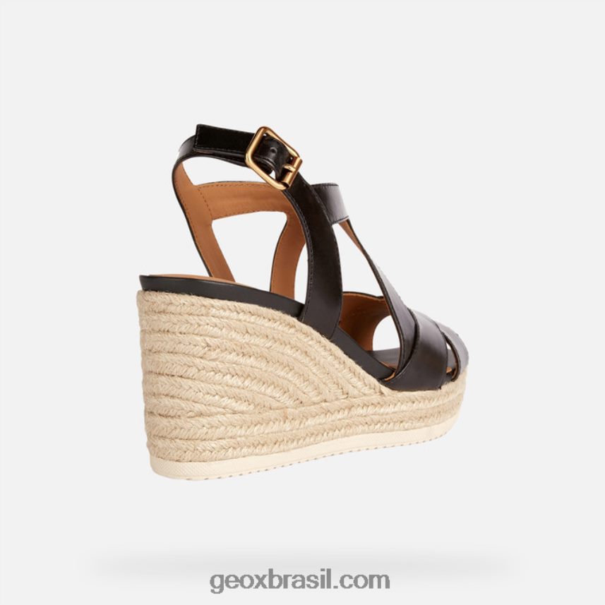 mulher ponza preto Geox 28TF8X1680