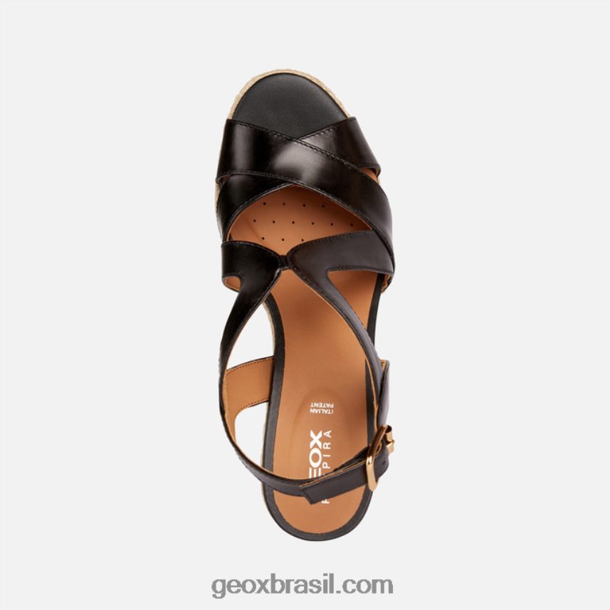 mulher ponza preto Geox 28TF8X1680