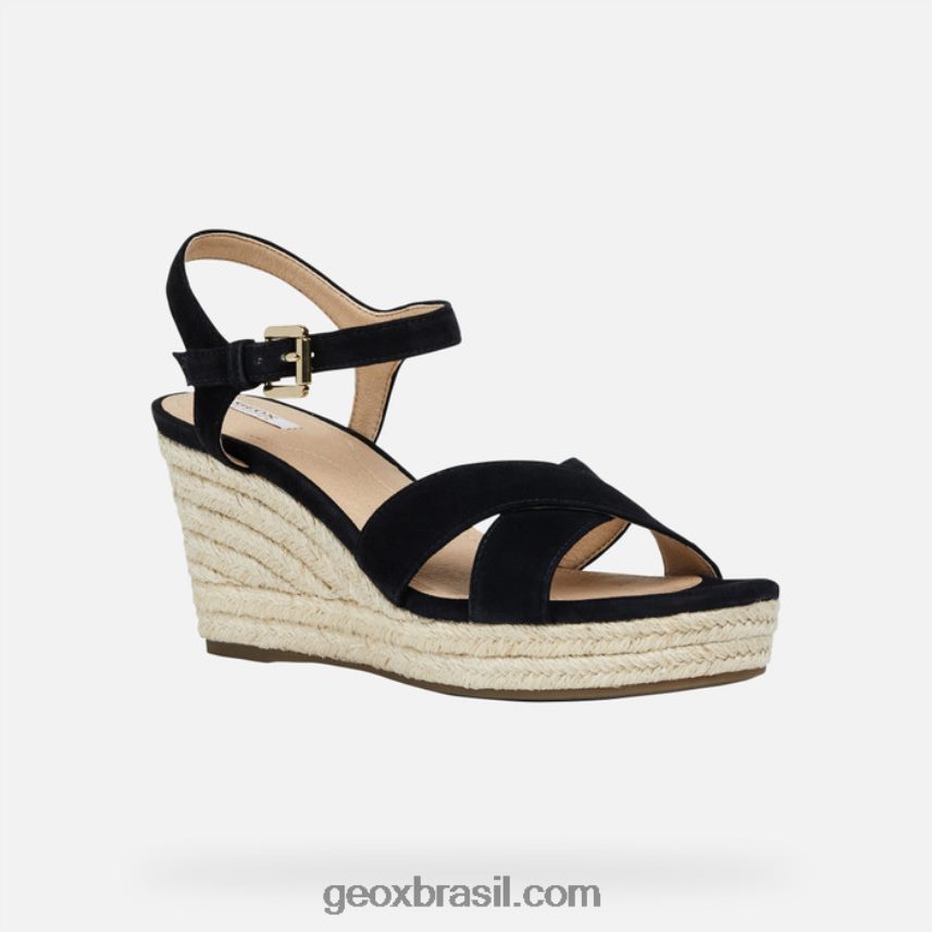 mulher soleil preto Geox 28TF8X118