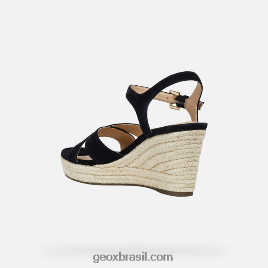 mulher soleil preto Geox 28TF8X118