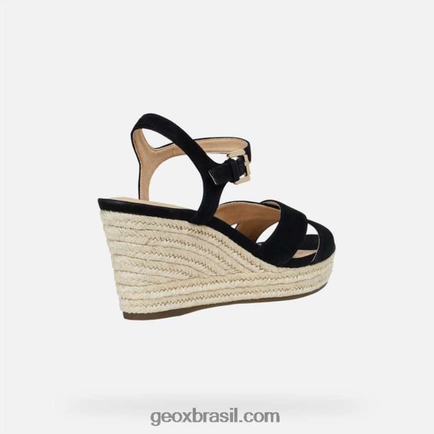 mulher soleil preto Geox 28TF8X118