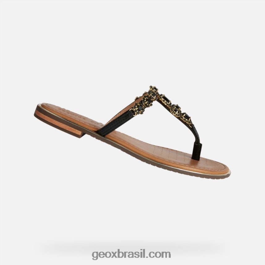 mulher sozy plus preto Geox 28TF8X183