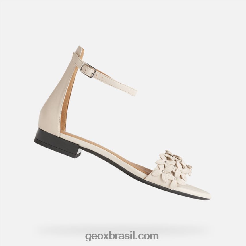 mulher wistrey sandalo creme Geox 28TF8X572