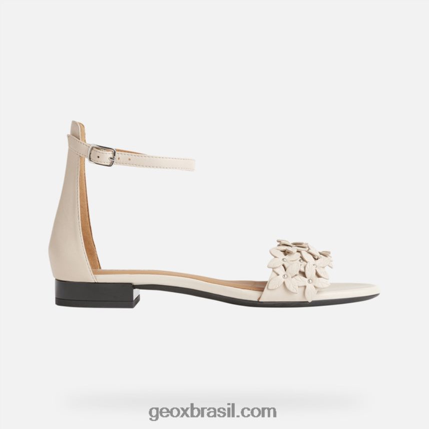 mulher wistrey sandalo creme Geox 28TF8X572