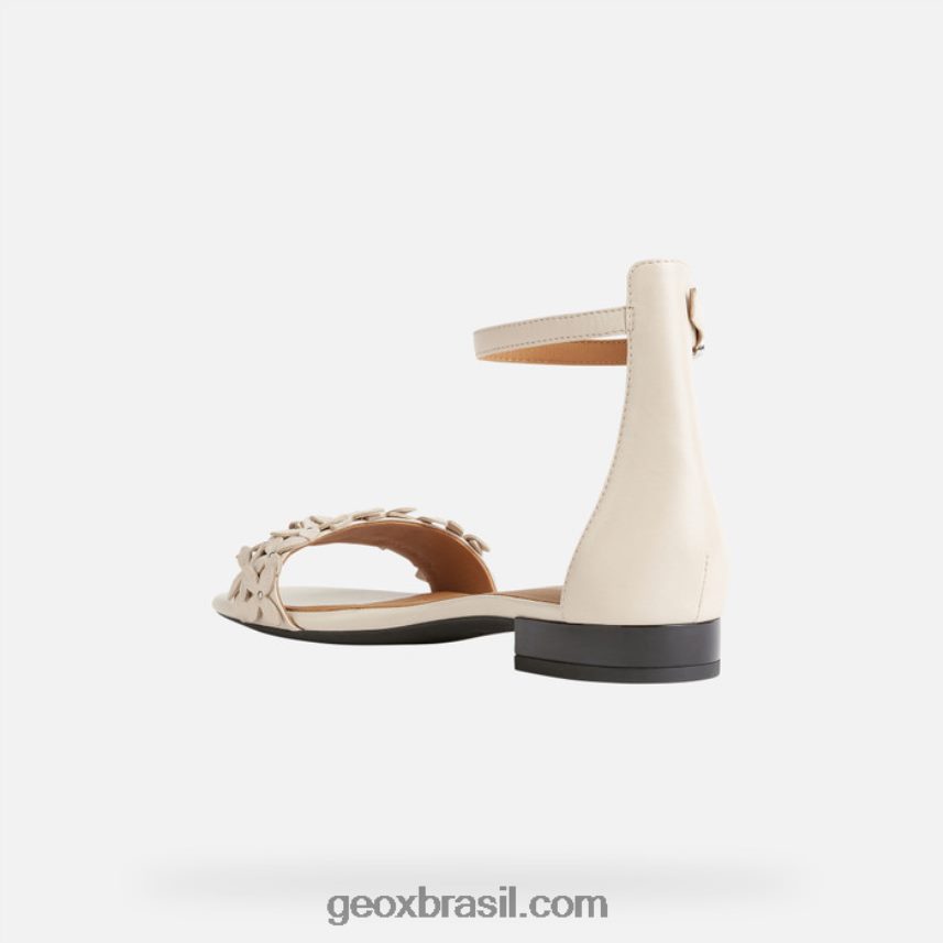 mulher wistrey sandalo creme Geox 28TF8X572