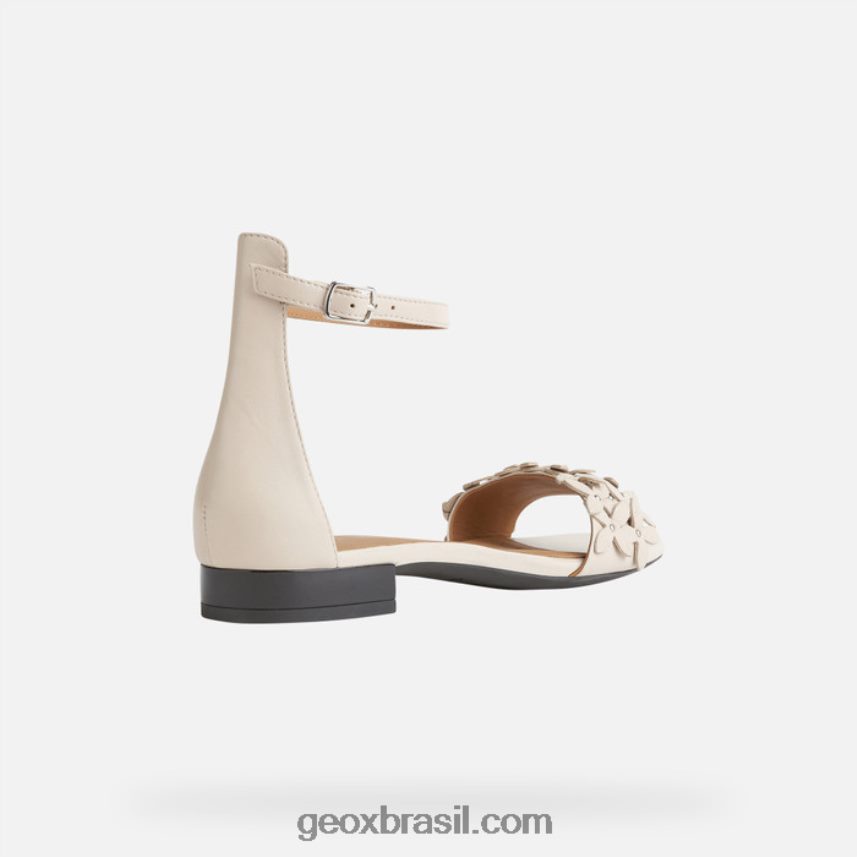 mulher wistrey sandalo creme Geox 28TF8X572