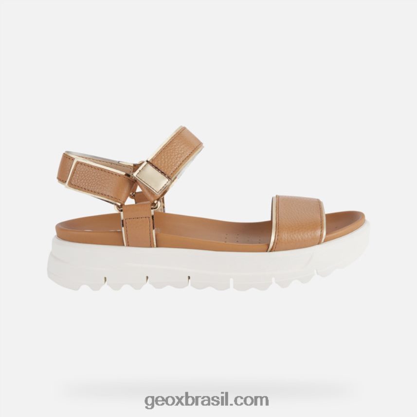 xand 2.1s mulher camelo/ouro claro Geox 28TF8X141