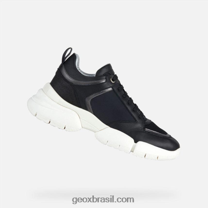 adaptador com mulher preto Geox 28TF8X105