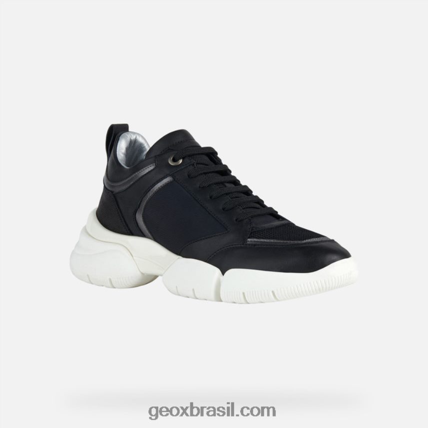 adaptador com mulher preto Geox 28TF8X105