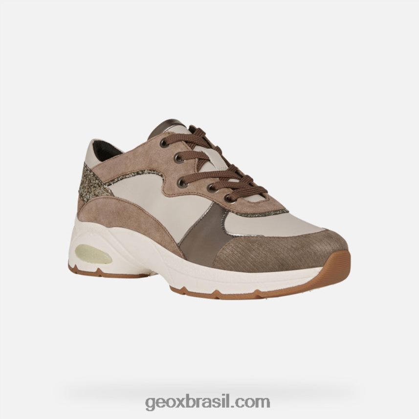 alhour mulher gelo/bege escuro Geox 28TF8X245