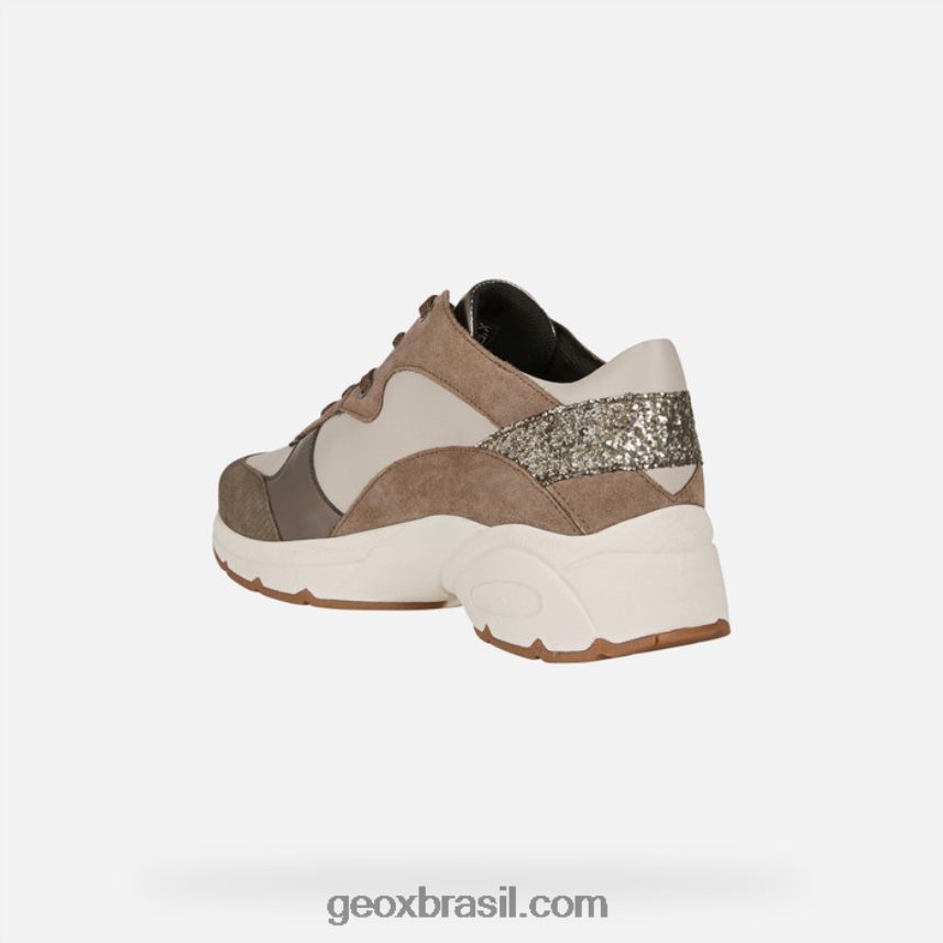 alhour mulher gelo/bege escuro Geox 28TF8X245