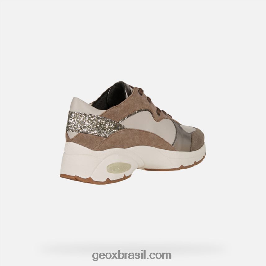 alhour mulher gelo/bege escuro Geox 28TF8X245