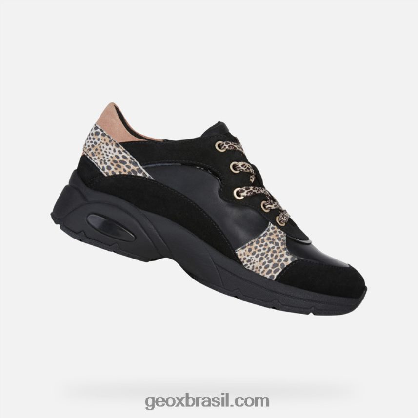 alhour mulher preto Geox 28TF8X311