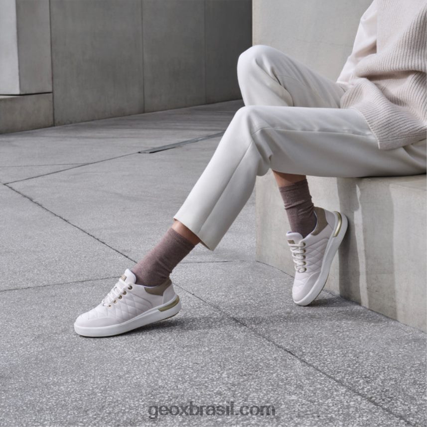 dalyla mulher off white/lt taupe Geox 28TF8X437