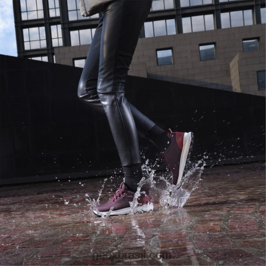 esférica 4x4 abx mulher mogno/vinho Geox 28TF8X50