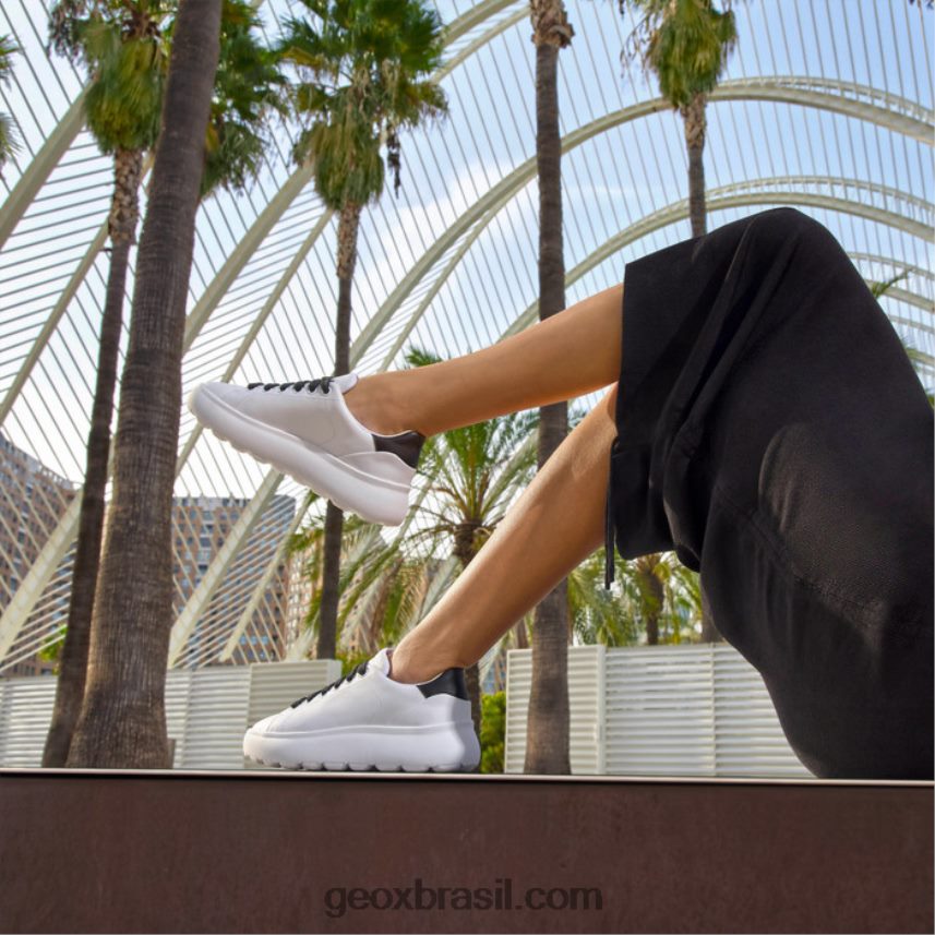 esférica ec4.1 mulher Branco preto Geox 28TF8X1689
