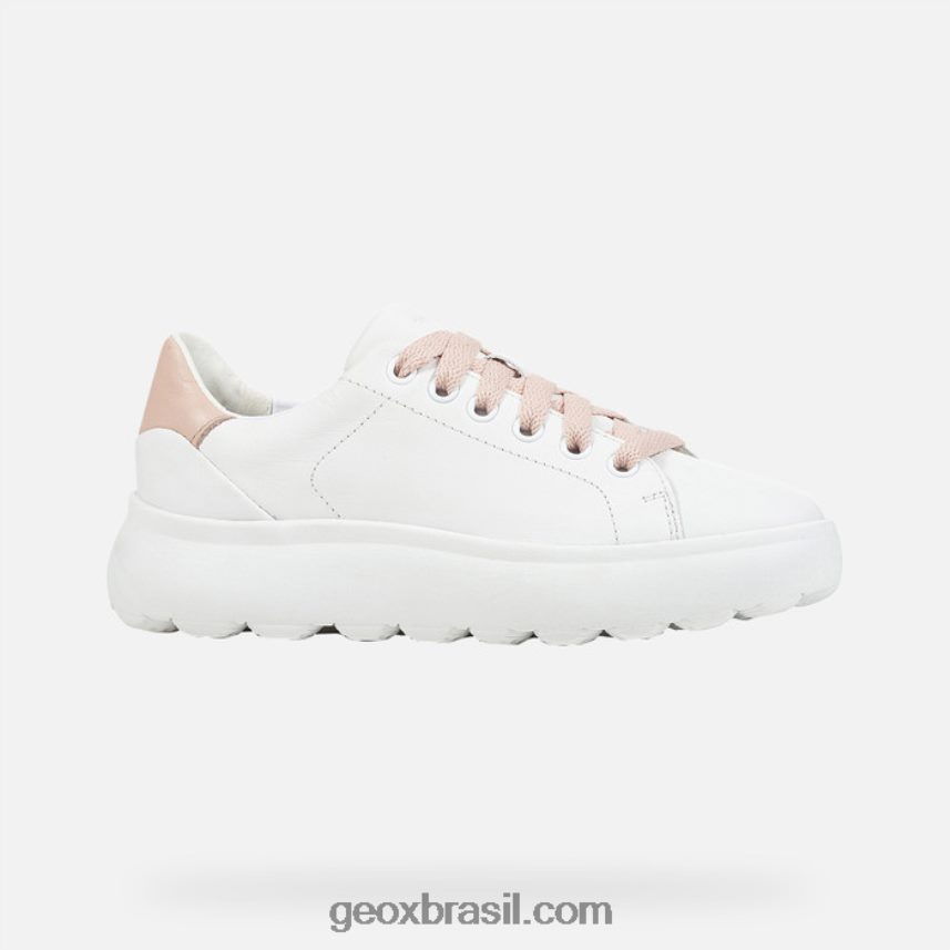 esférica ec4.1 mulher branco/nude Geox 28TF8X86