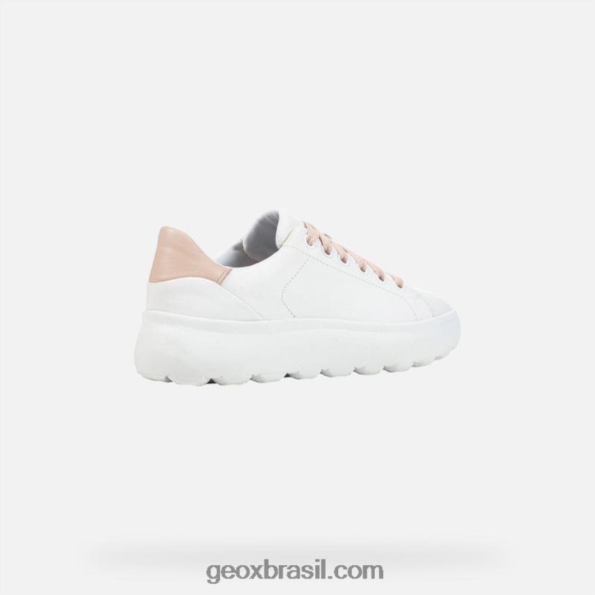 esférica ec4.1 mulher branco/nude Geox 28TF8X86