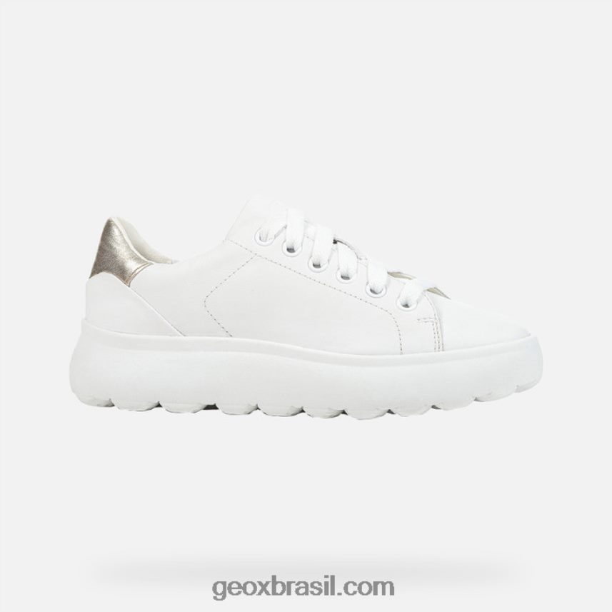 esférica ec4.1 mulher ouro Branco Geox 28TF8X1693