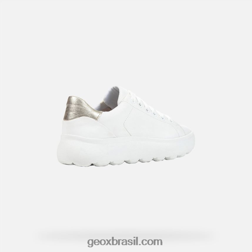 esférica ec4.1 mulher ouro Branco Geox 28TF8X1693