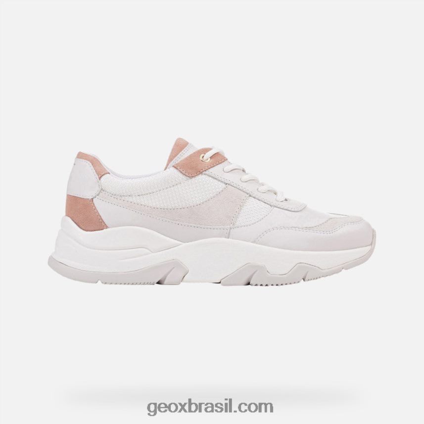 mulher Kristene branco/rosa escuro Geox 28TF8X416