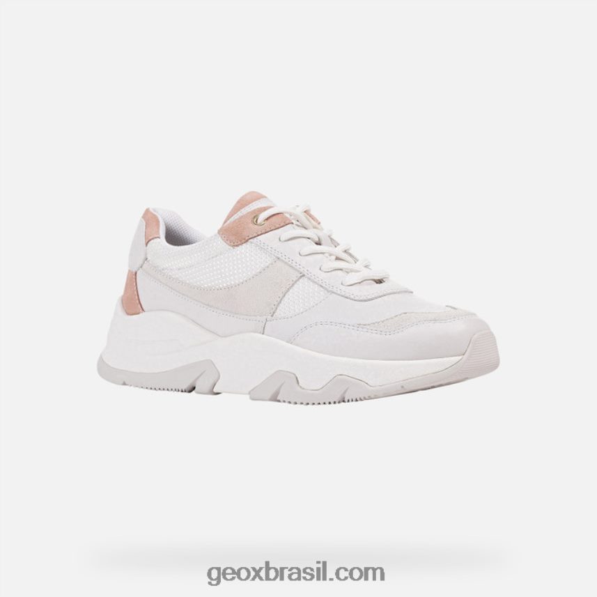 mulher Kristene branco/rosa escuro Geox 28TF8X416