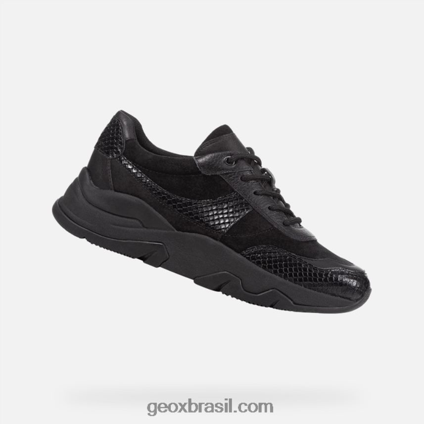 mulher Kristene preto Geox 28TF8X172