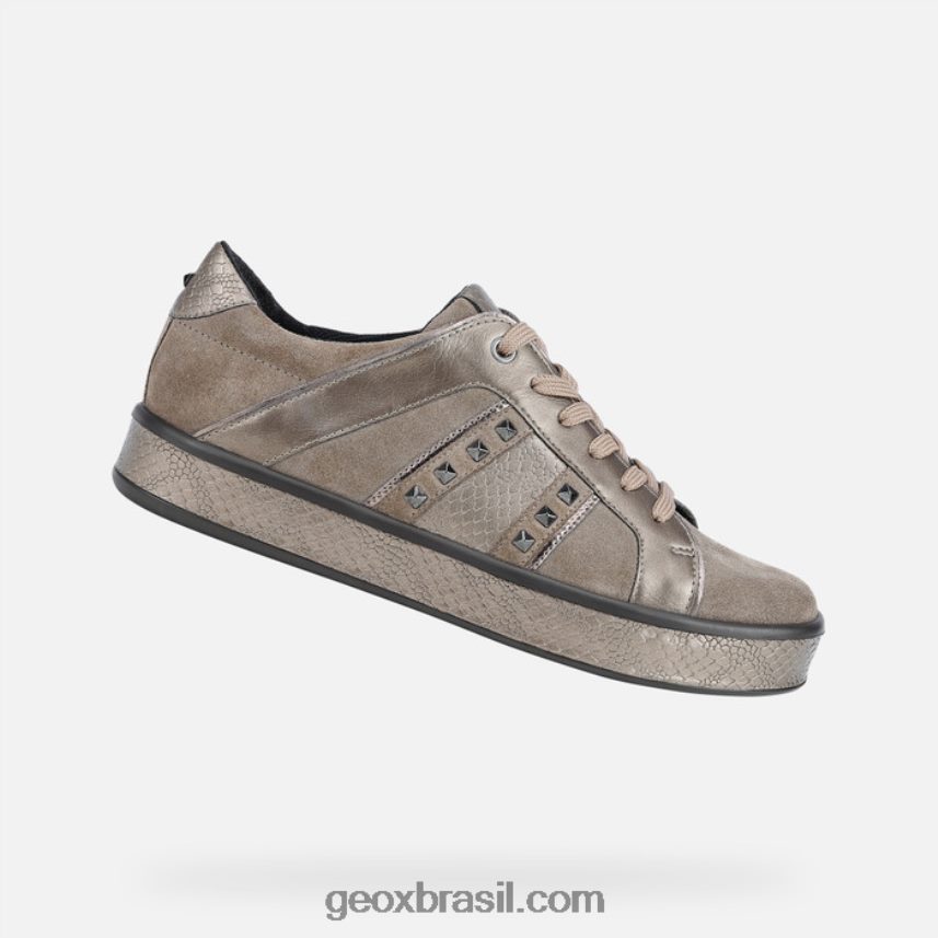 mulher Leelu' bege escuro Geox 28TF8X603