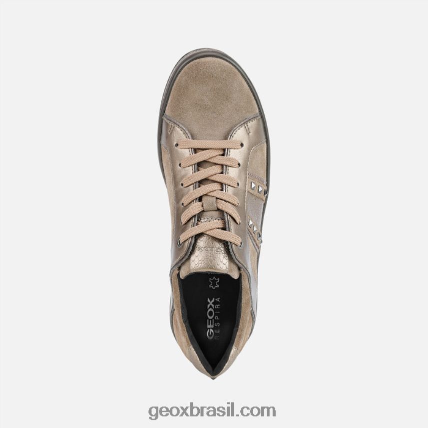 mulher Leelu' bege escuro Geox 28TF8X603