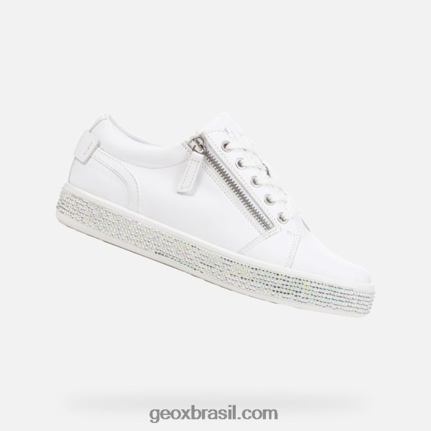 mulher Leelu' branco Geox 28TF8X392
