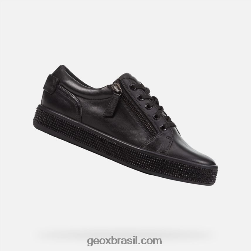 mulher Leelu' preto Geox 28TF8X393
