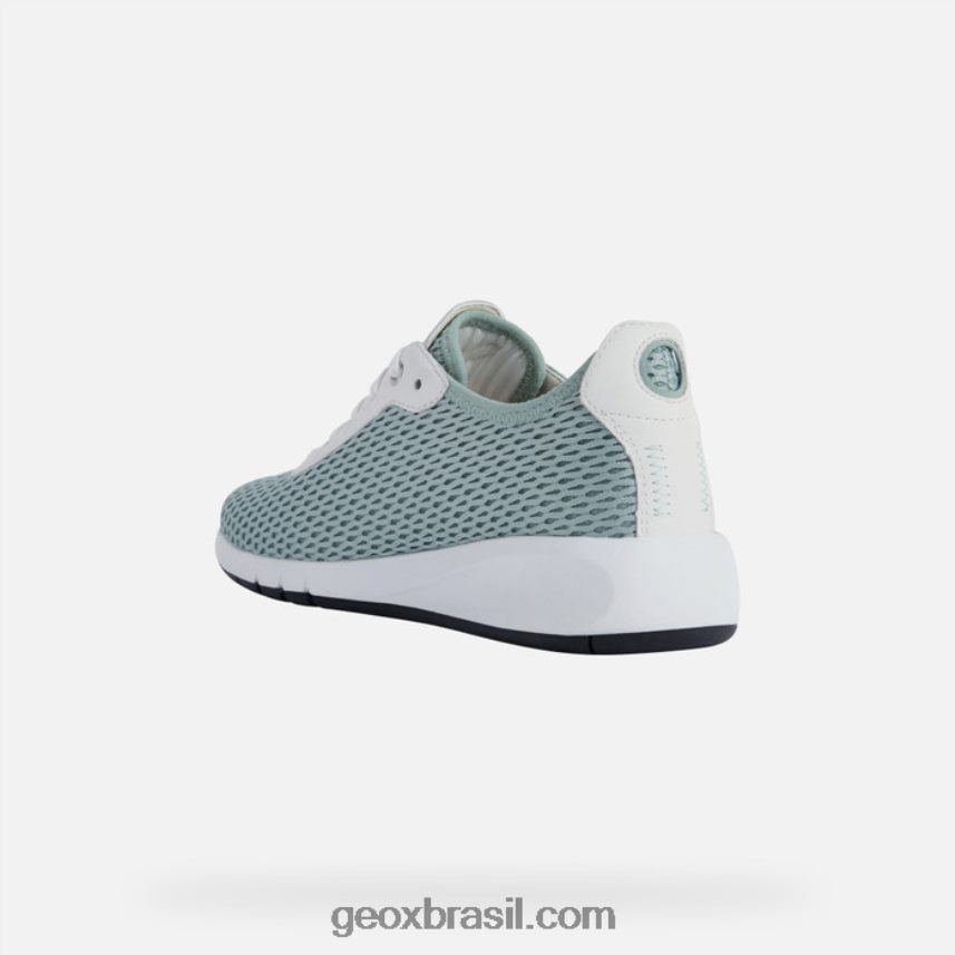 mulher aerantis menta/branco Geox 28TF8X336