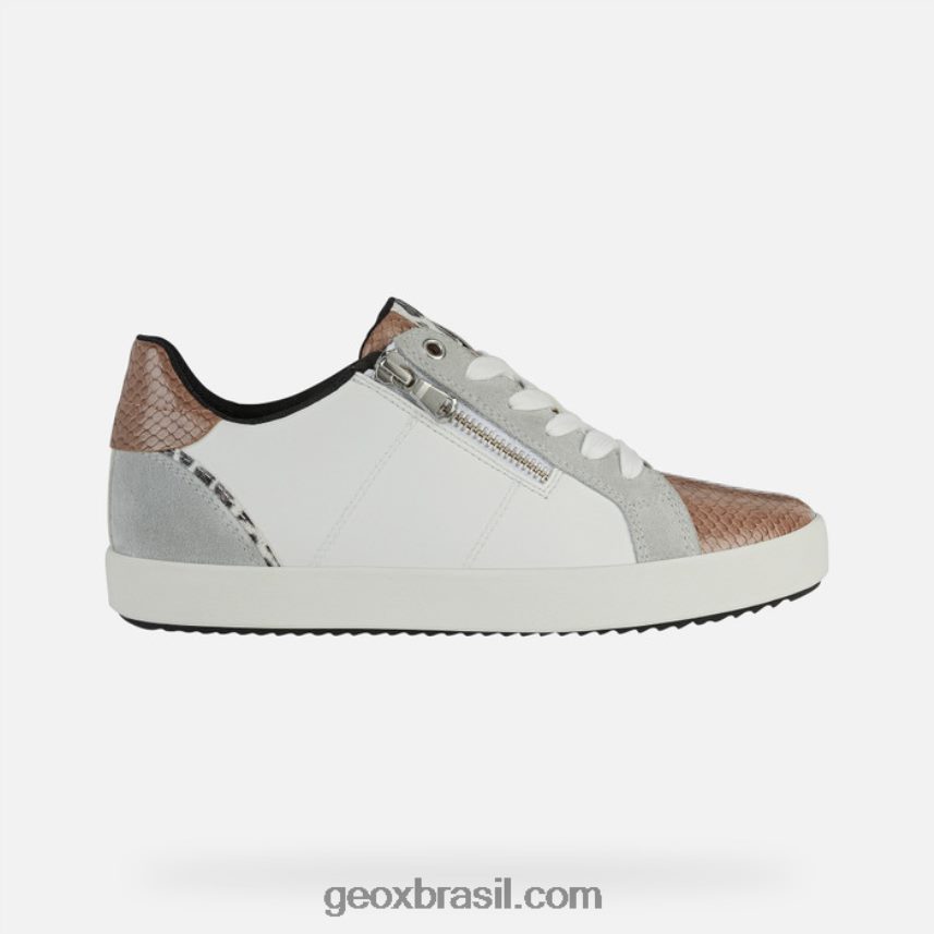 mulher blomiee branco/cinza claro Geox 28TF8X451