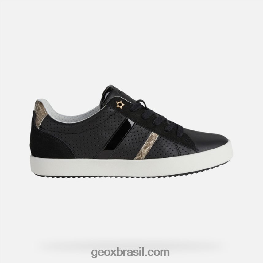 mulher blomiee preto Geox 28TF8X474