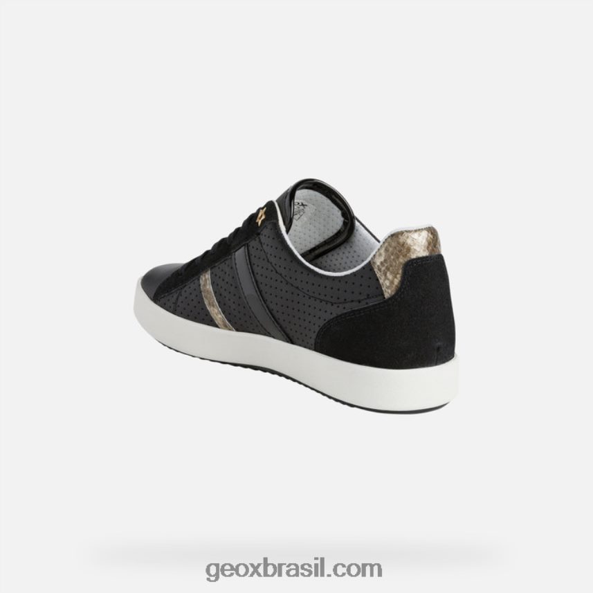 mulher blomiee preto Geox 28TF8X474