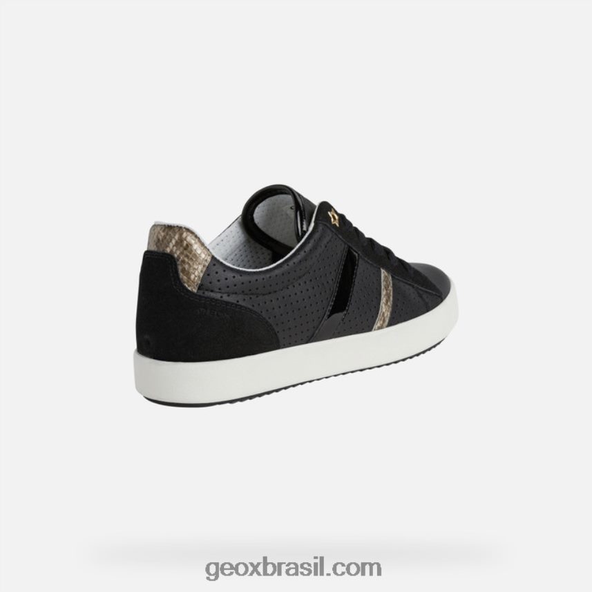 mulher blomiee preto Geox 28TF8X474