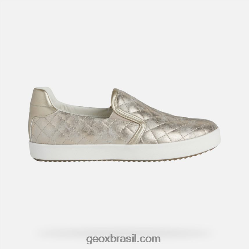 mulher blomiee taupe claro/ouro claro Geox 28TF8X562