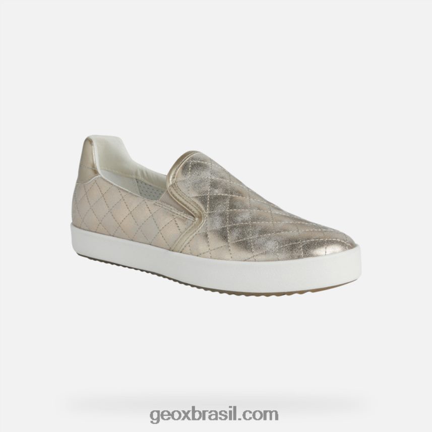 mulher blomiee taupe claro/ouro claro Geox 28TF8X562