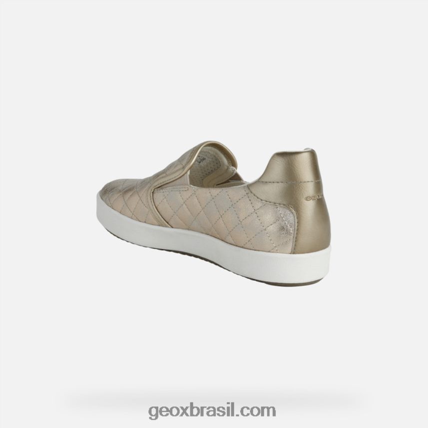 mulher blomiee taupe claro/ouro claro Geox 28TF8X562