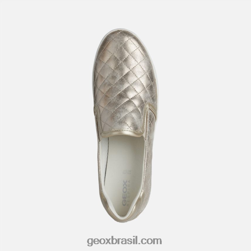 mulher blomiee taupe claro/ouro claro Geox 28TF8X562