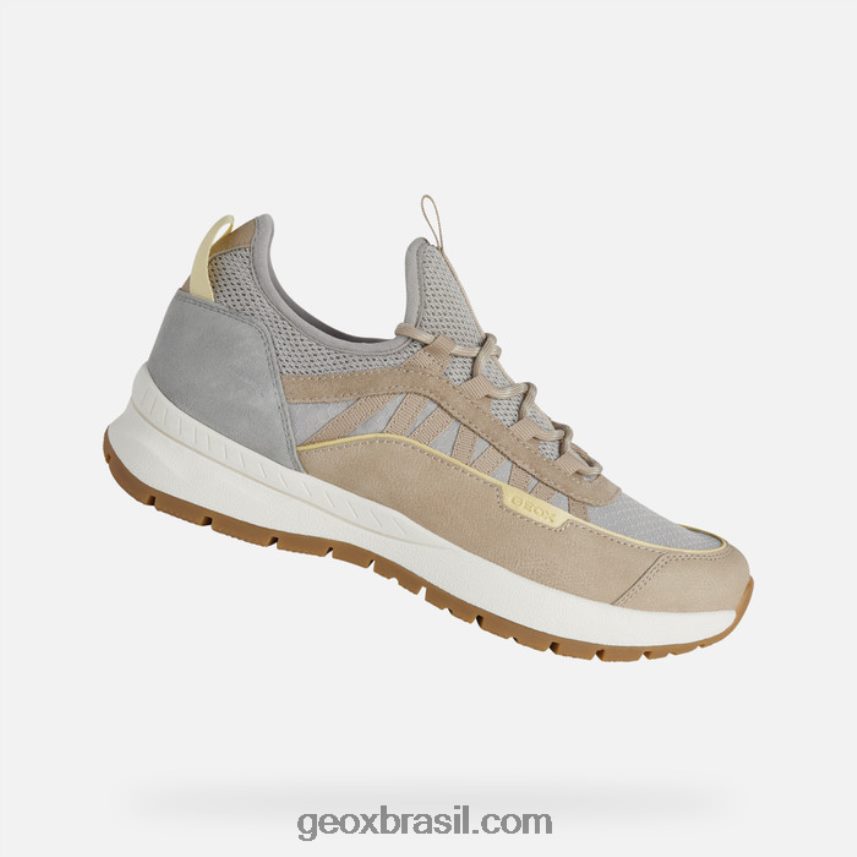mulher braie cinza claro Geox 28TF8X580